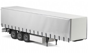 CARSON 1/14 拖車用 3軸尾車/蓬布型 (50